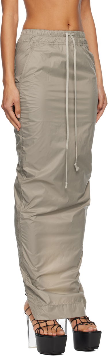 Krila Rick Owens DRKSHDW Concordians Pull On Pillar Maxi Skirt Črna | DS02E7332 NP, 4