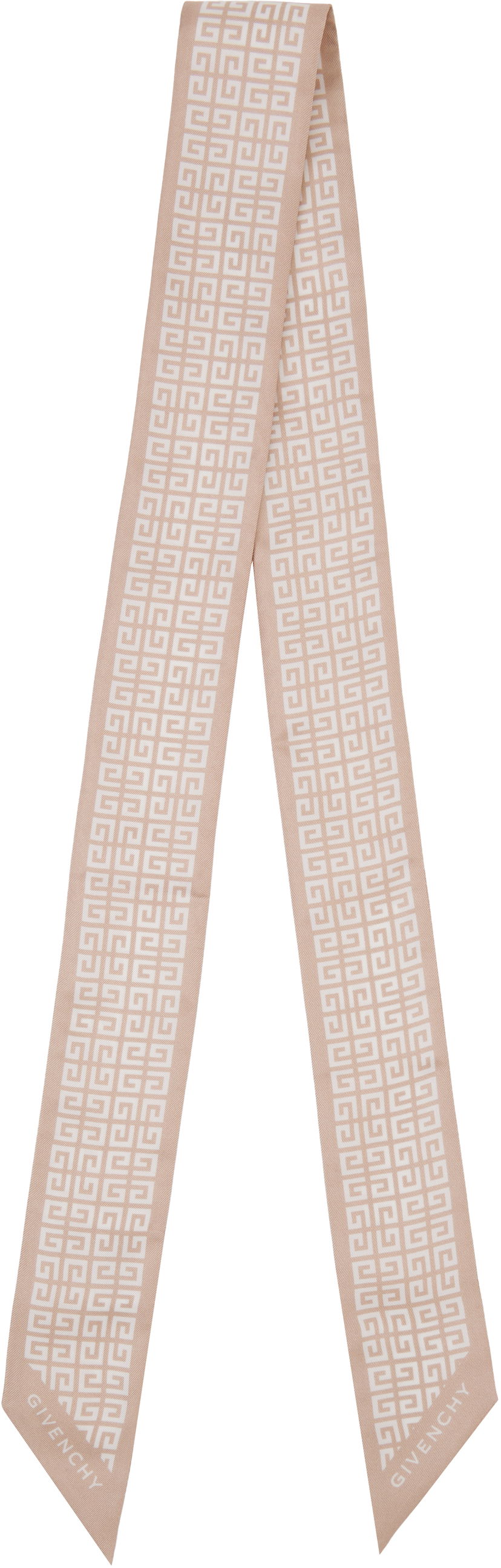 Šala Givenchy Silk Scarf Bež | BG00AXG002053