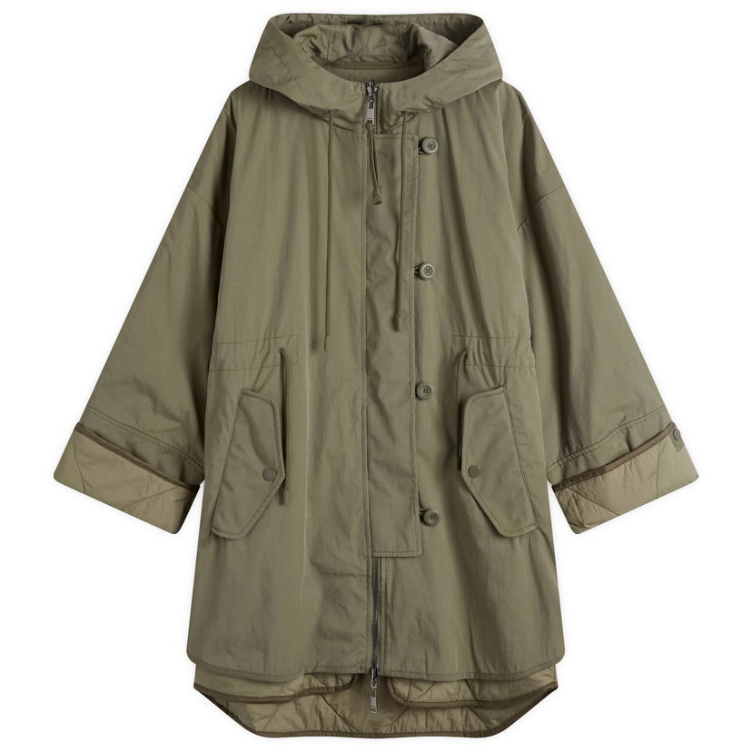 Parka Max Mara Weekend Max Mara Hooded Parka UK 10 Zelena | 2425026051600-001