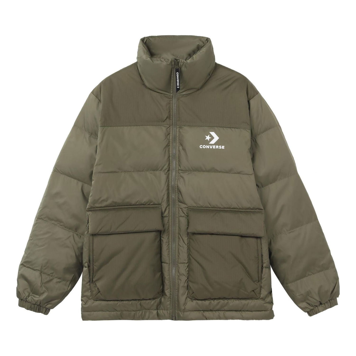 Puhovka Converse Chevron Down Jacket Zelena | 10023755-A04, 0