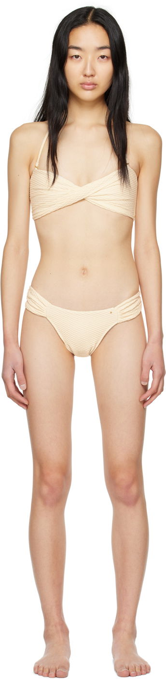 Kopalke Anine Bing Twist Bikini Set Bež | A-11-2113-127 / A-11-4114-127