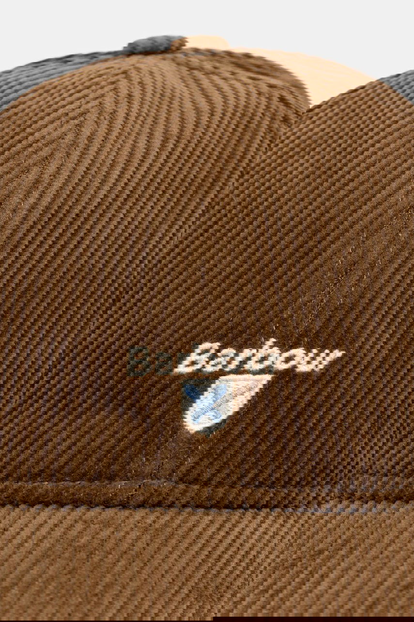 Kapa Barbour Preston Corduroy Baseball Cap Rjava | MHA0911BE51, 1