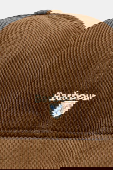 Kapa Barbour Preston Corduroy Baseball Cap Rjava | MHA0911BE51, 1
