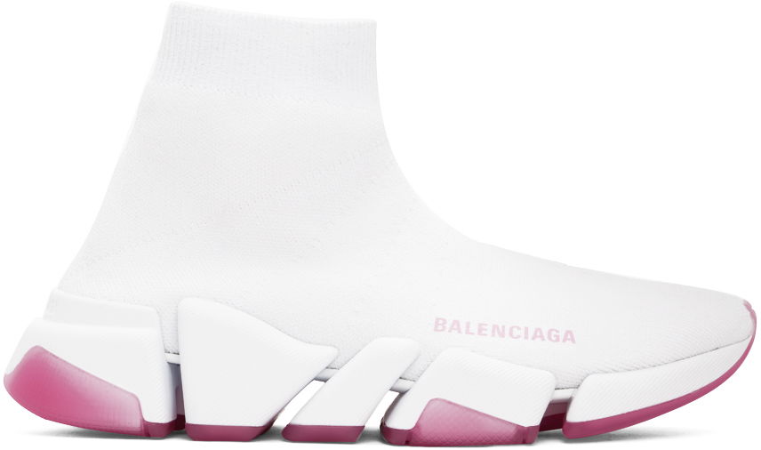 Superge in čevlji Balenciaga Speed 2.0 Bela | 654045 W2DI2, 0