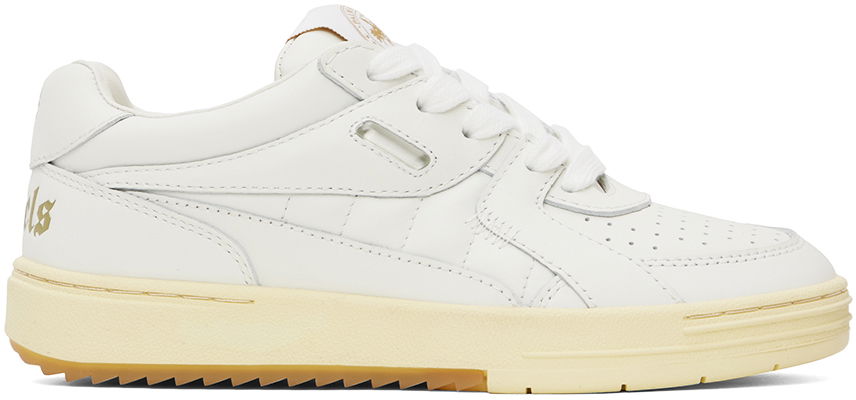 Superge in čevlji Palm Angels White University Low Bela | PWIA049E23LEA0020101, 0