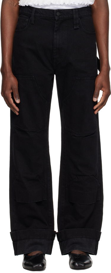 Cargo hlače Simone Rocha Simone Rocha Workwear Jeans Črna | 4136B 1239, 0
