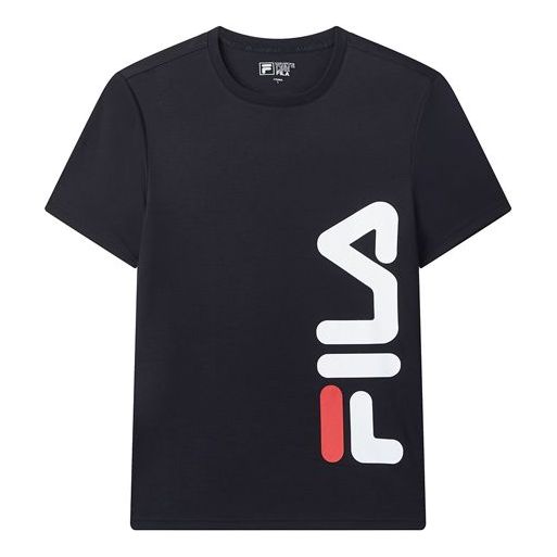 Majica FILA Alphabet Knit Short Sleeve T-Shirt Mornarica | F11M028163F-NV