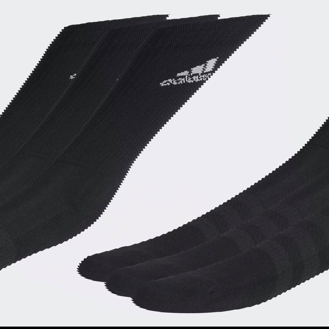 Nogavice adidas Performance Cushioned Crew Socks (3 Pairs) Črna | GC7318, 1