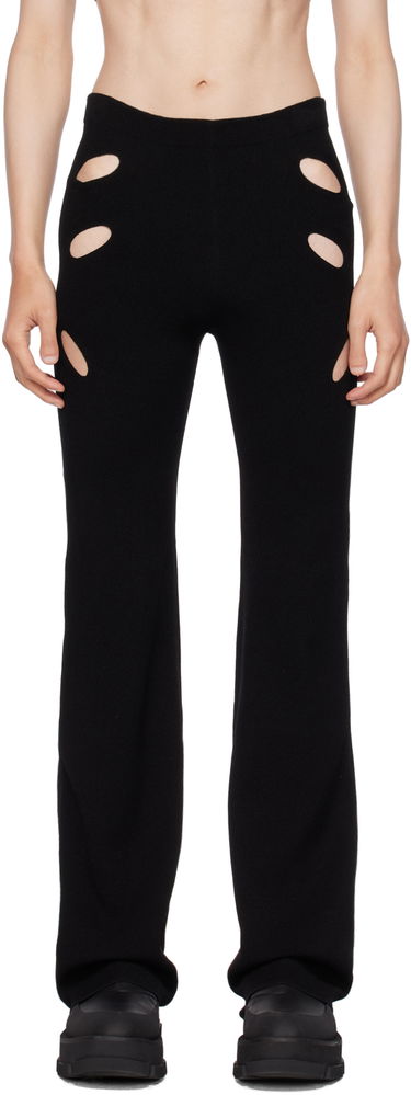 Pajkice Dion Lee Slit Detail Trousers Črna | C7133P22, 0
