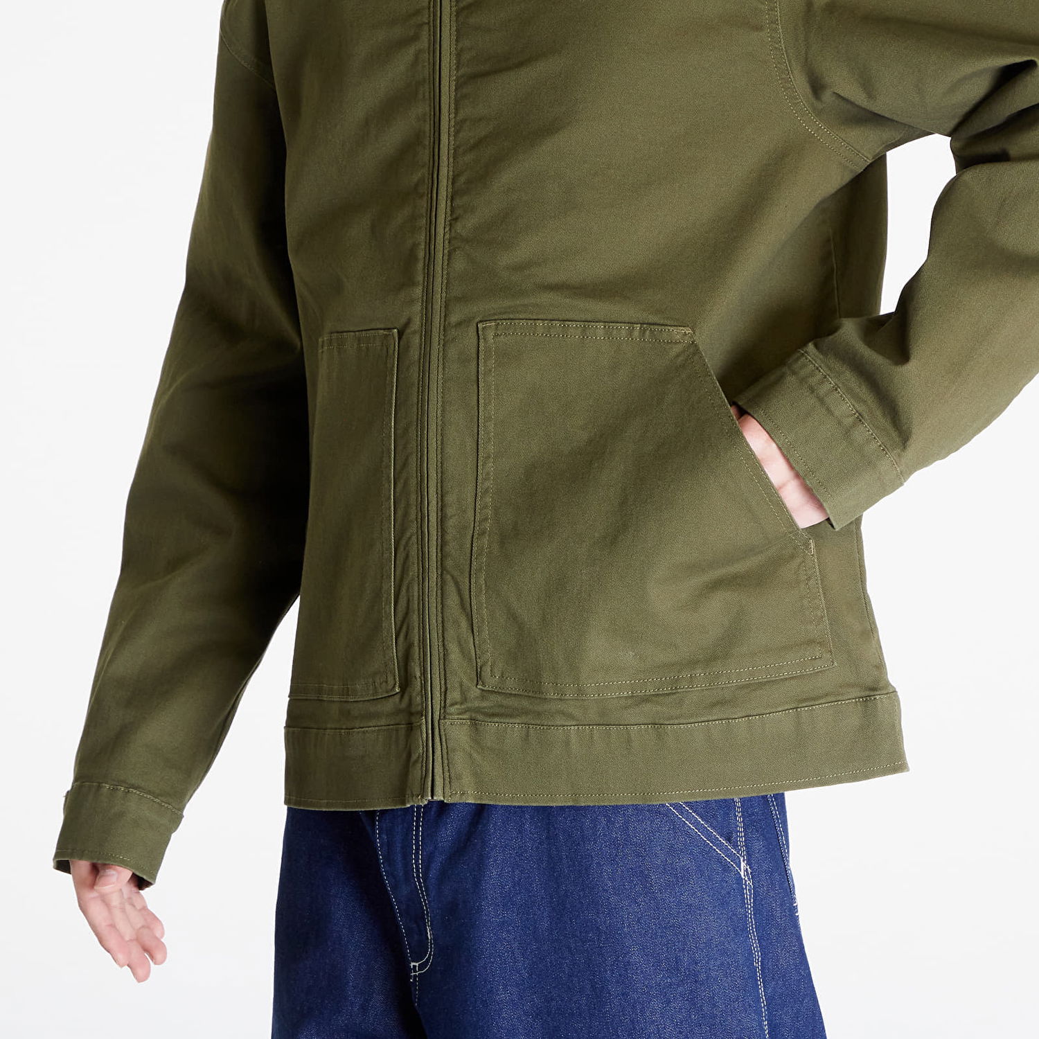 Jakna Tommy Hilfiger Tommy Jeans Regular Cotton Jacket Zelena | DM0DM18696 MR1, 1