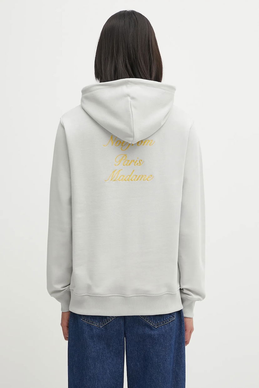 Pulover Drôle de Monsieur Drôle de Monsieur Le Hoodie Slogan Calligraphy Siva | I.HO168.CO127
