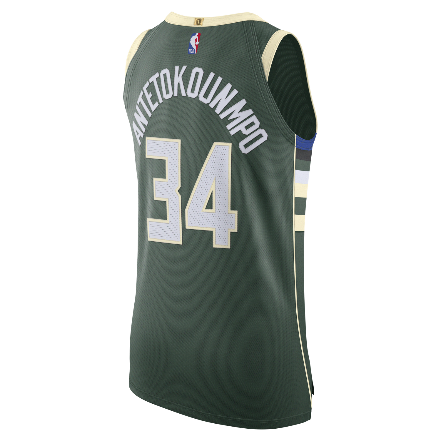 Dres Nike NBA Authentic Giannis Antetokounmpo Bucks Icon Edition 2020 Jersey Zelena | CW3451-324, 1