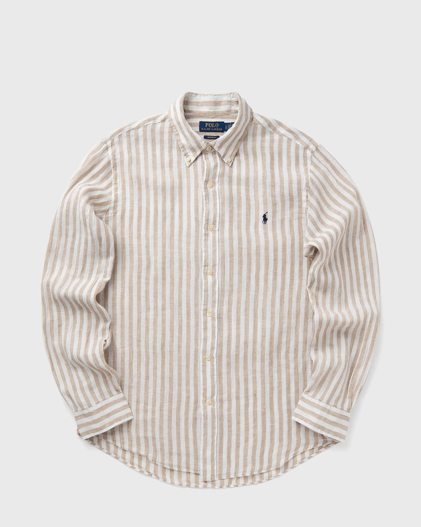 Srajce Polo by Ralph Lauren Polo Ralph Lauren Striped Linen Sport Shirt Bež | 710969636002