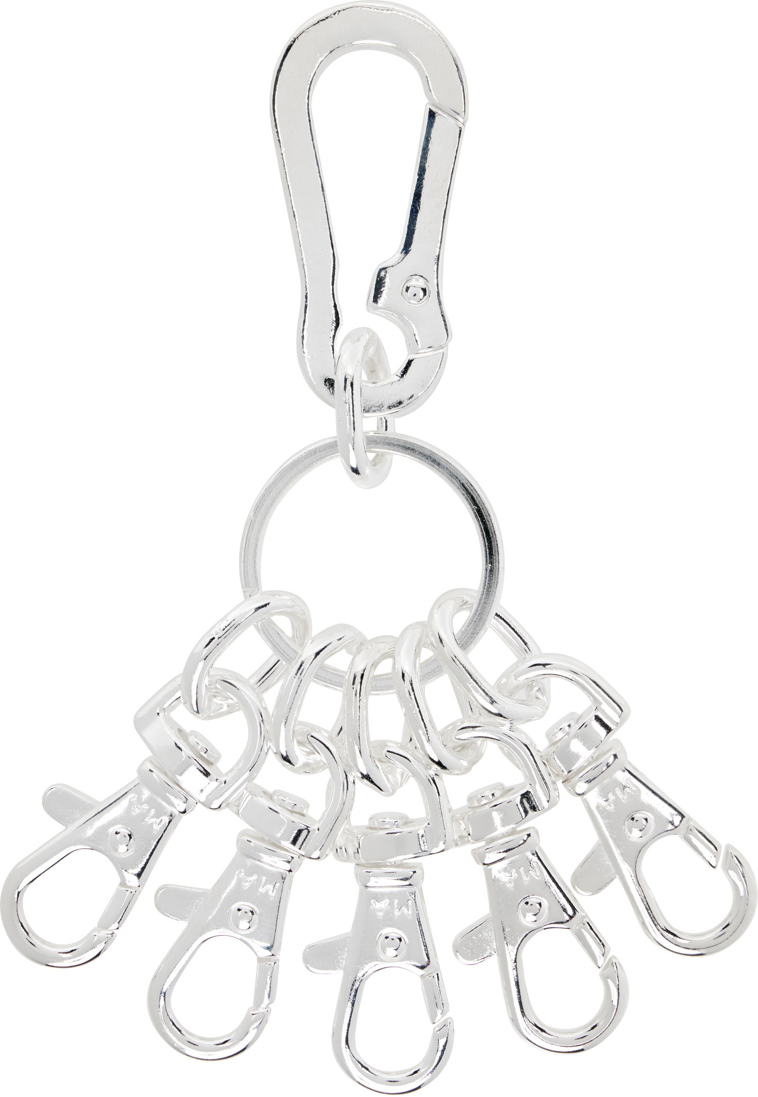 Obeski za ključe MARTINE ALI Martine Ali Silver-Tone Twyla Keychain Kovinski | MASS25001-HS, 1