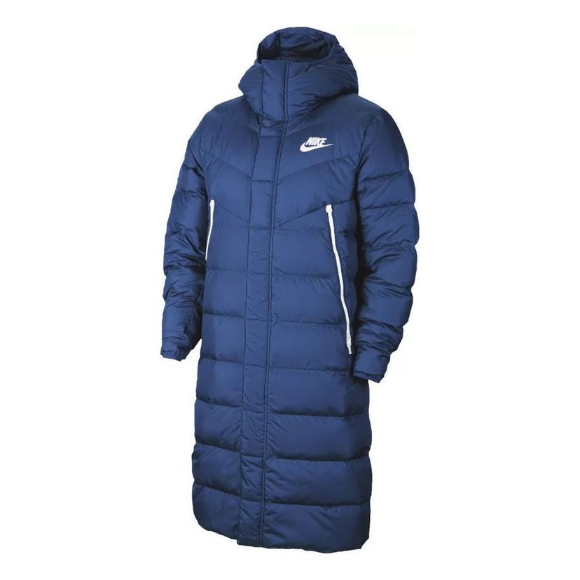Parka Nike Long Puffer Coat Modra | DV0756-410