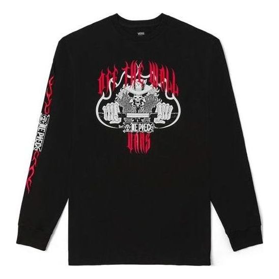 Majica Vans Long Sleeve Graphic T-Shirt Črna | VN00005WBLK
