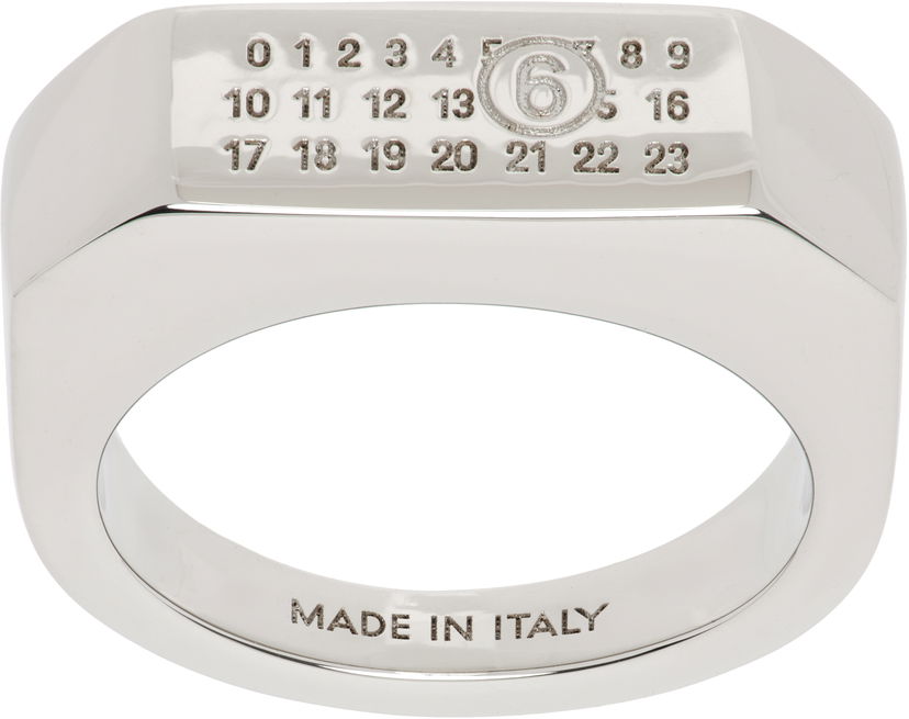 Prstan Maison Margiela MM6 Maison Margiela Numeric Ring Kovinski | SM7UQ0076 P6469