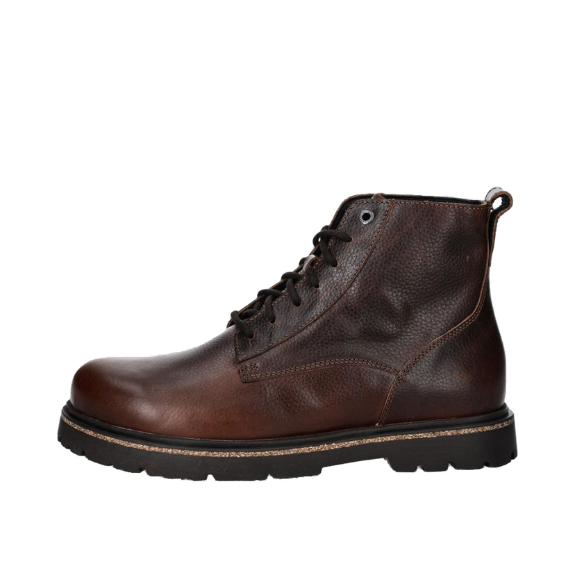 Superge in čevlji Birkenstock Highwood Lace Leather Boots Rjava | 1028241