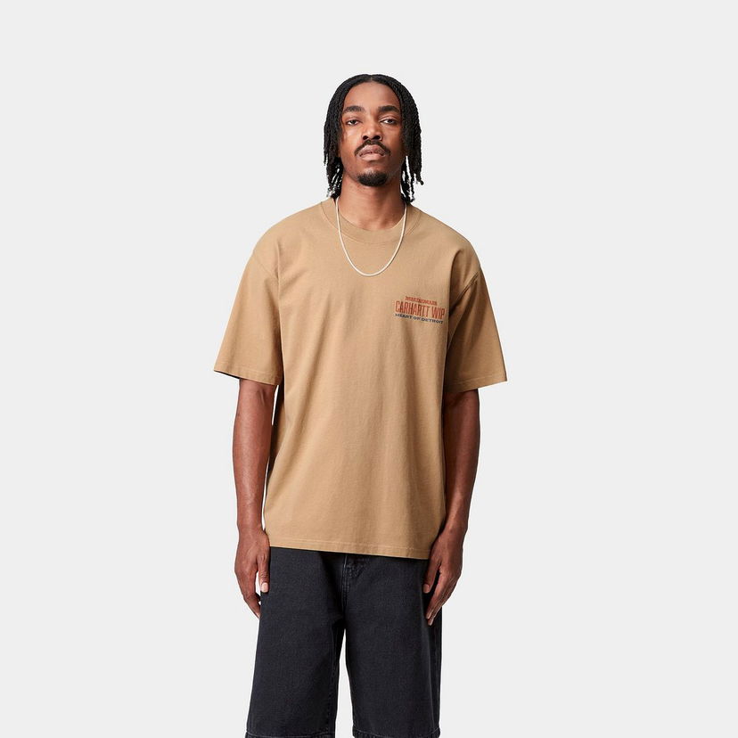 Majica Carhartt WIP Carhartt WIP Arcan Short Sleeve T-Shirt Rjava | I035209_9
