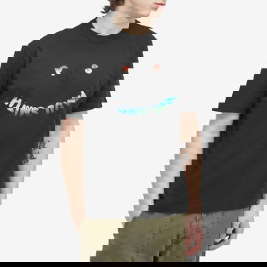 Majica Paul Smith PS Happy T-Shirt, Size Large Črna | M2R-220X-PP5016-79, 2