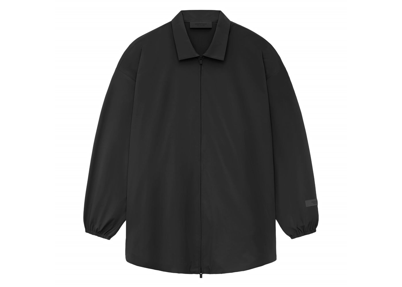 Jakna Fear of God Core Collection Nylon Overshirt Black Črna | 202SU244490F, 0