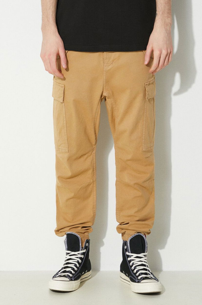 Cargo hlače Alpha Industries Airman Cargo Pants Rjava | 188201.14
