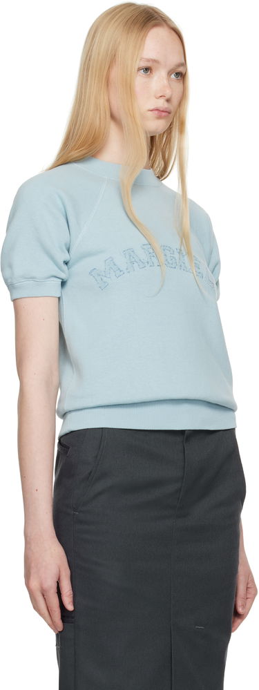 Pleteni pulover Maison Margiela Maison Margiela Short Sleeve Sweatshirt Siva | S51GU0136 M25016, 4