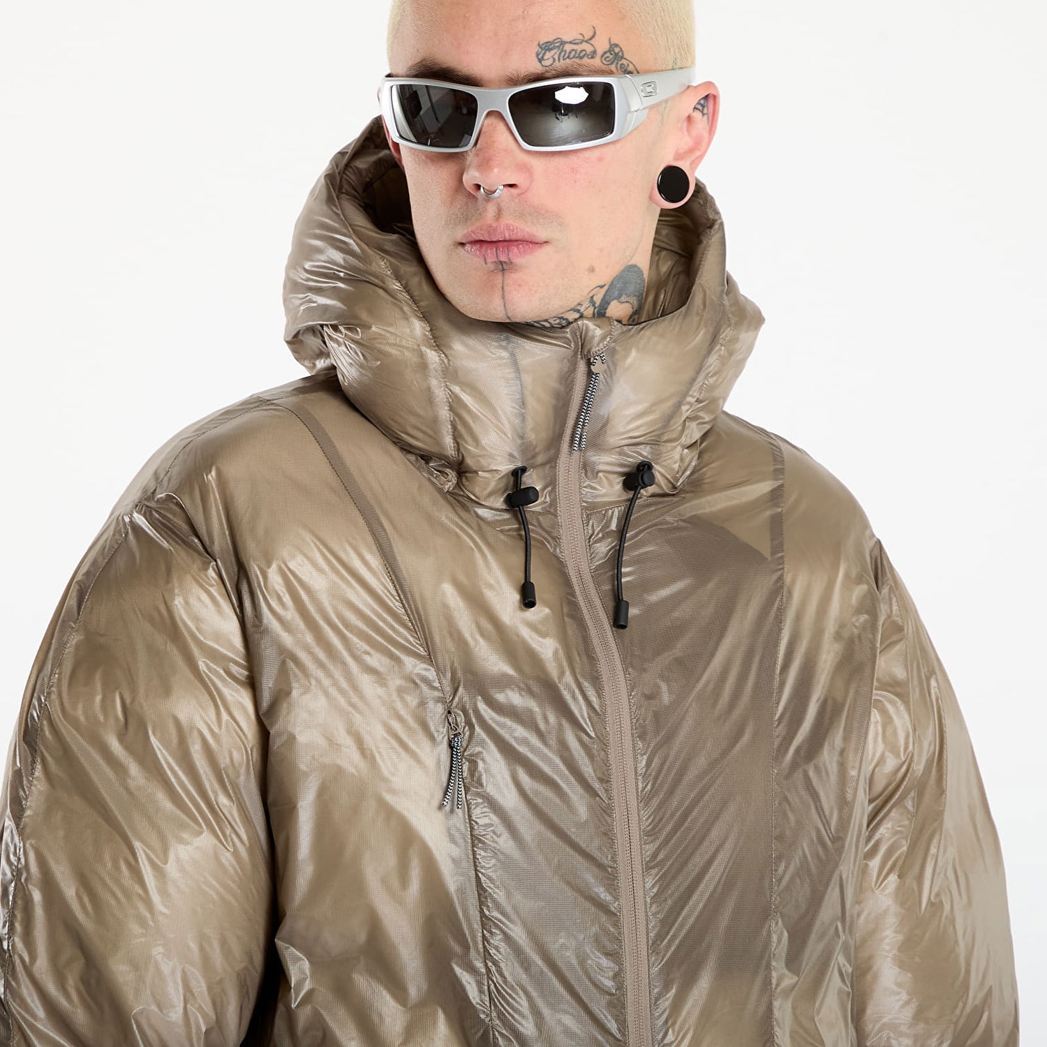 Puhovka ROA Translucent Puffy Synthetic Down Jacket L Bež | RBMW0541FA356 BEG0002, 1