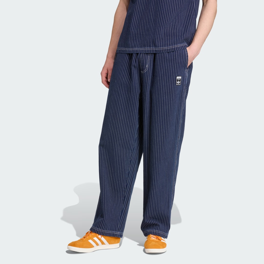 Hlače adidas Performance Wabash Relaxed Fit Chino Pants Modra | JW0178, 0