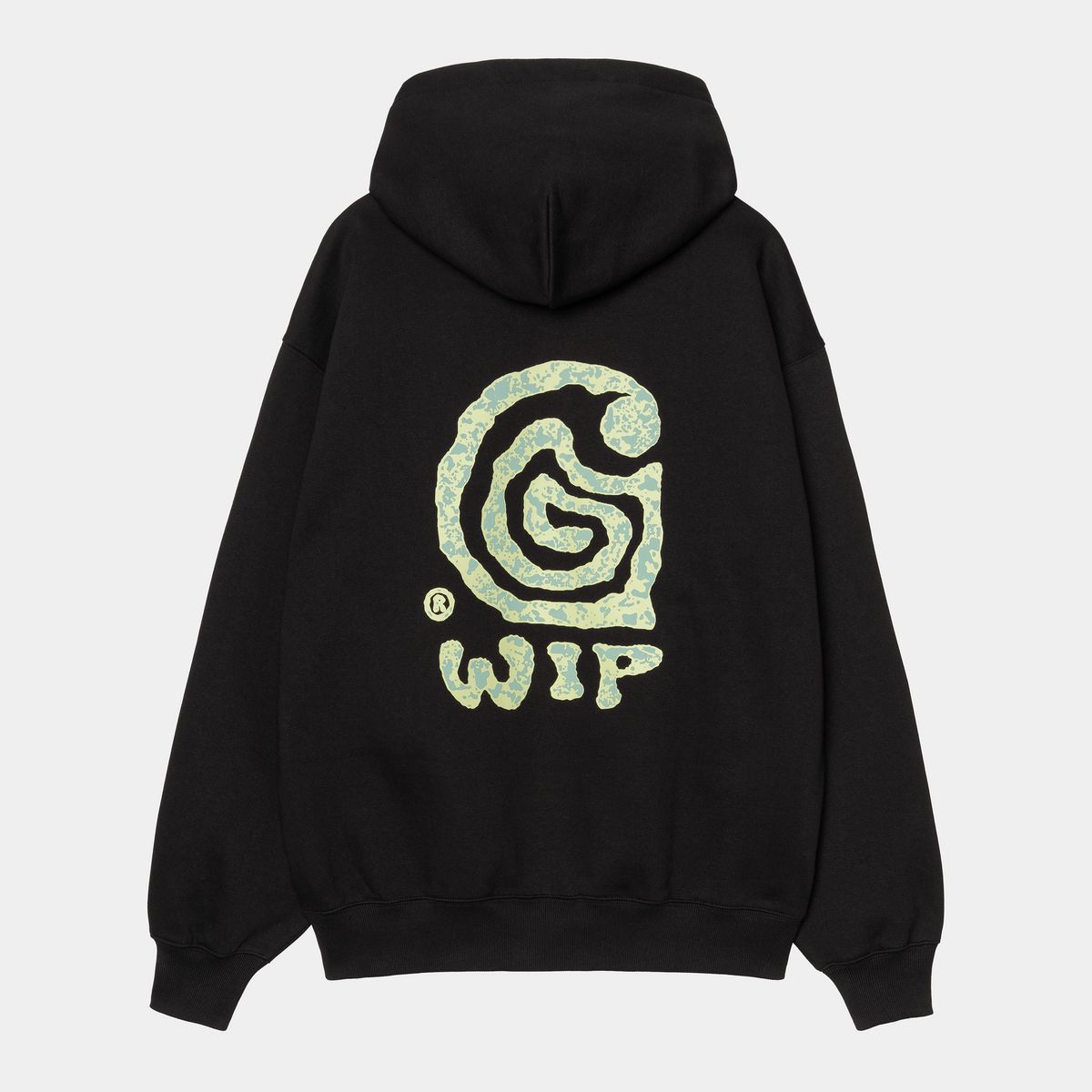 Pulover Carhartt WIP WIP Hooded Helix Sweatshirt Črna | A252022_9, 1
