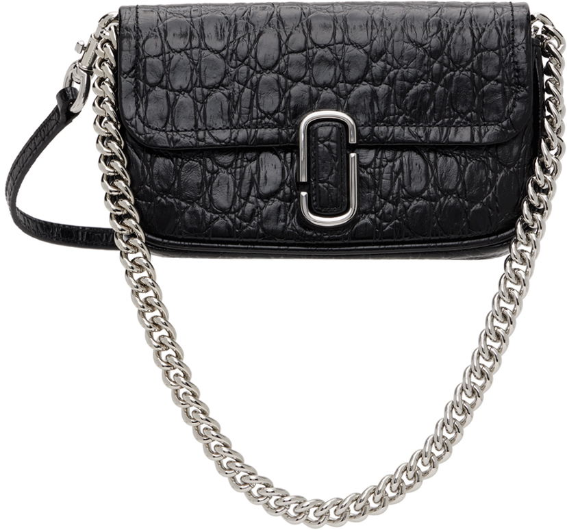 Torba za čez ramo Marc Jacobs Marc Jacobs 'The J Marc Mini' Shoulder Bag Črna | H907L01RE22
