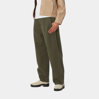 Hlače Carhartt WIP Brady Garment Dyed Softener Pants Zelena | I033770_8, 1