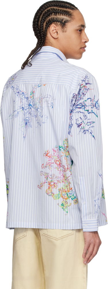 Srajce Perks And Mini Perks and Mini Fractal Stripe Shirt Modra | 3834, 2