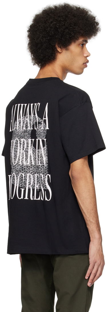 Majica Carhartt WIP Black 'Always a WIP' Graphic T-Shirt Črna | I033174, 2
