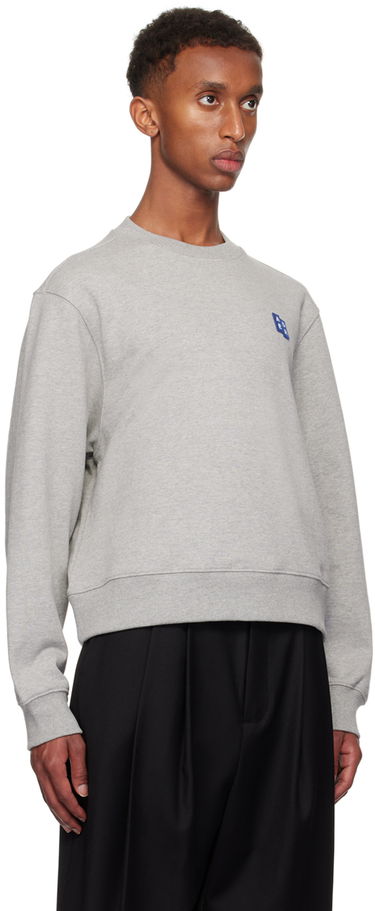 Pulover ADER ERROR TRS Tag Logo Sweatshirt Siva | BMSGFYSW0101GR, 1