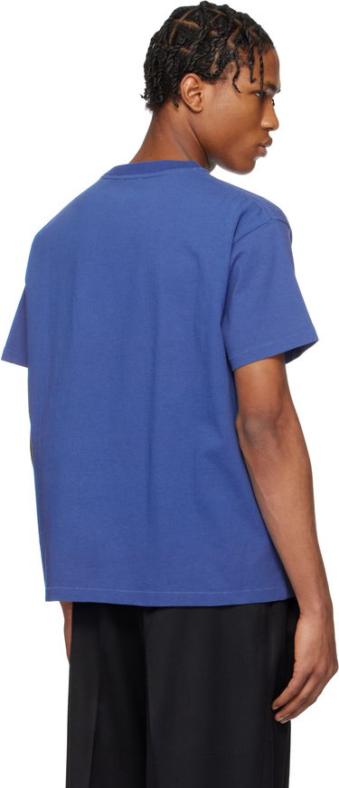 Majica Bode Bode Crest Pocket T-Shirt Modra | MRS25CS048, 2