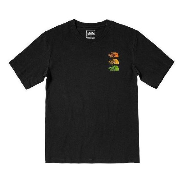 Majica The North Face Tri Logo Graphic T-Shirt Črna | NF0A7QRF-JK3
