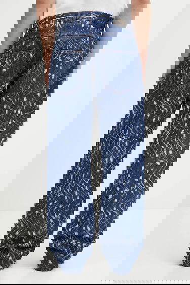 Kavbojke Aries Jeans Laser Chain Mail Batten Večbarvna | AR3232304, 2