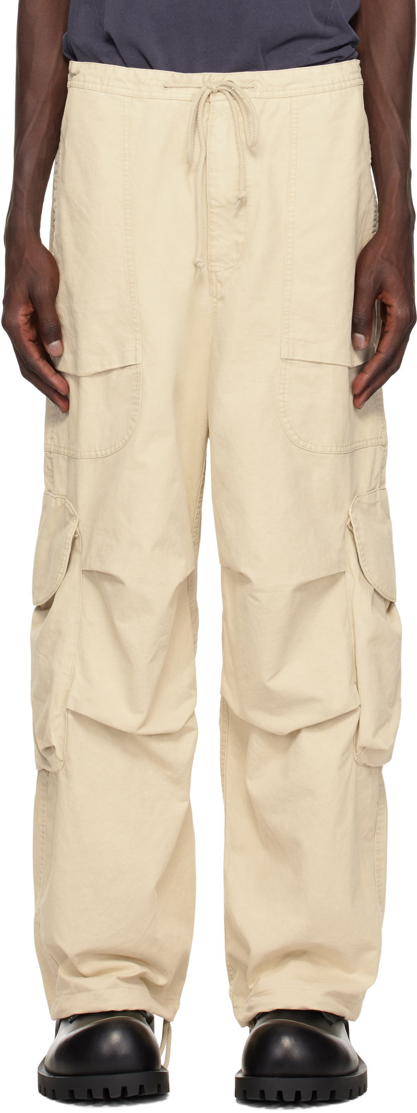 Cargo hlače Entire Studios Entire Studios Freight Cargo Pants Bež | ES2395OW
