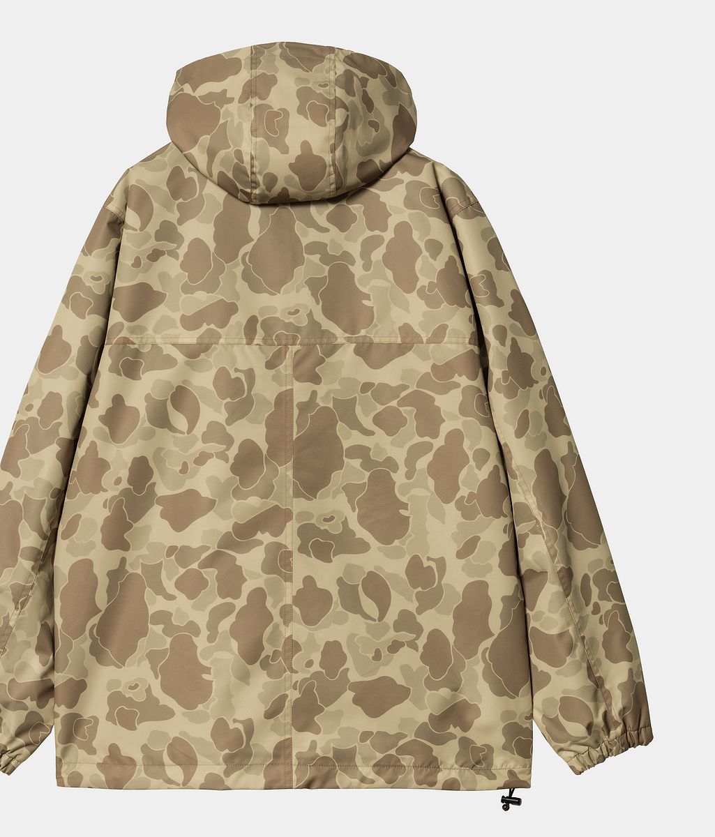 Vetrovka Carhartt WIP Carhartt WIP Camo Duck Windbreaker Pullover Bež | I030262_15, 1
