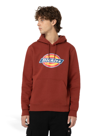 Pulover Dickies Icon Logo Hoodie Bordo | 0A4XCB