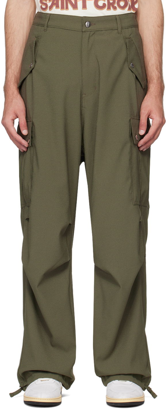 Cargo hlače Rhude Four-Pocket Cargo Pants Zelena | RHPS24PA12320372
