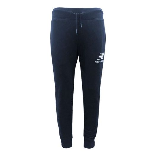 Trenirka New Balance Essential Stacked Logo Sweatpants Modra | AMP91550-PGM