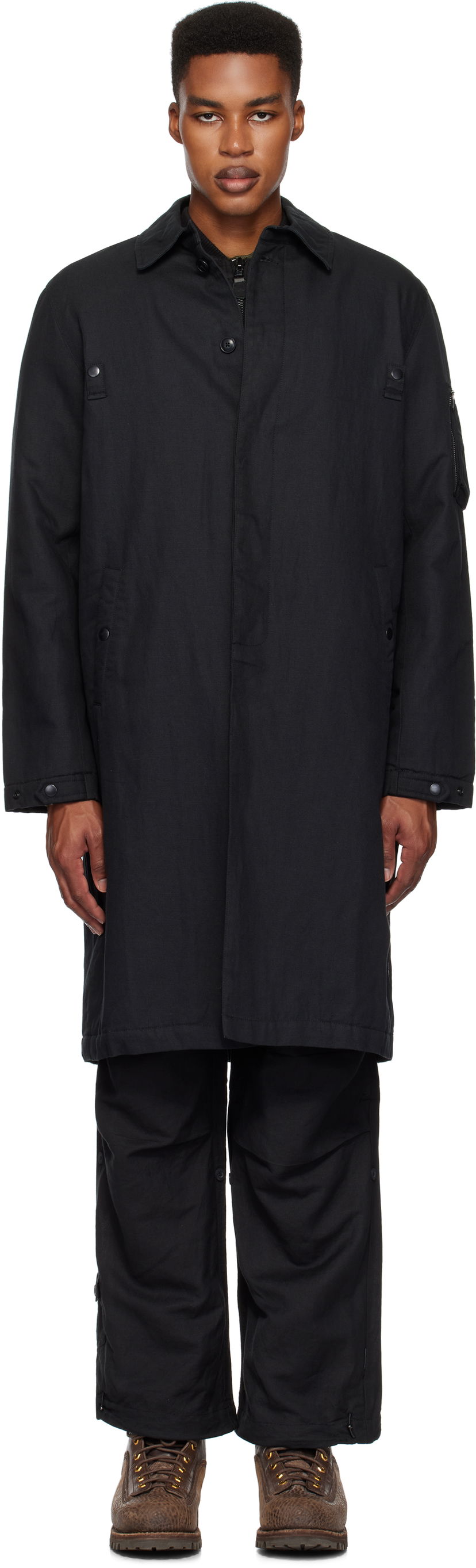 Plašči Maharishi Mac Coat Črna | 5337