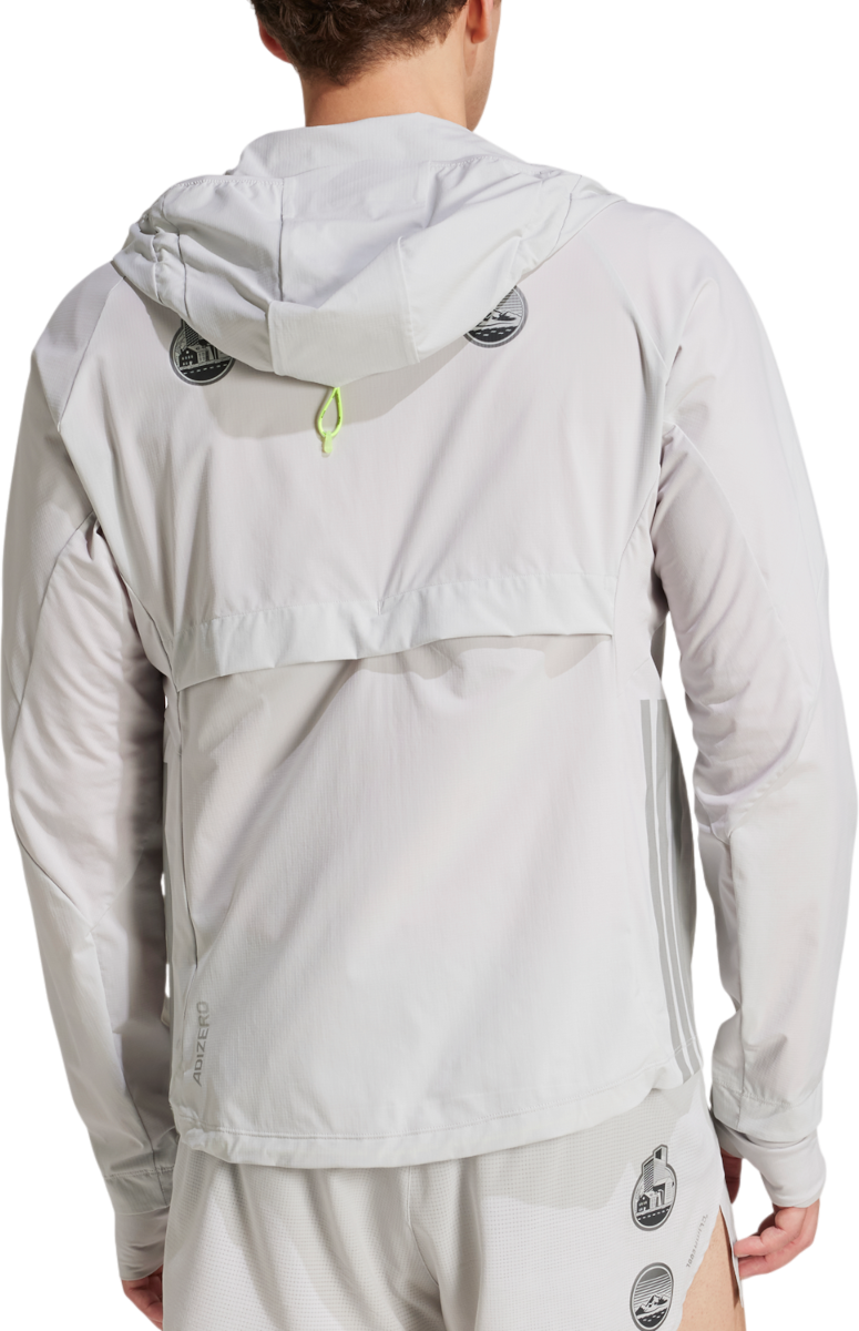Vetrovka adidas Originals Adizero Ekiden Hooded Jacket Siva | jm7900, 1