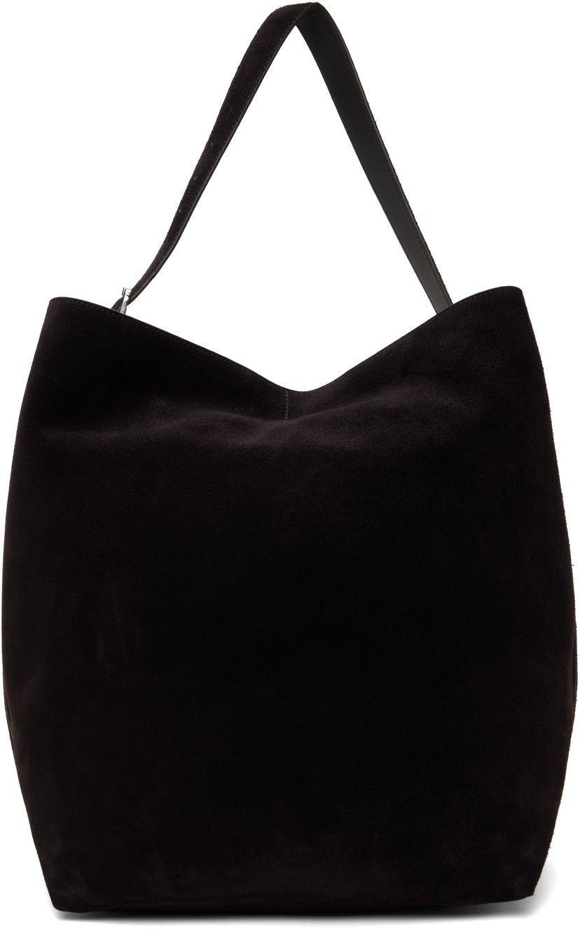 Tote bag TOTEME TOTEME Suede Tote Bag Črna | 234-WLGBG038-LE0004