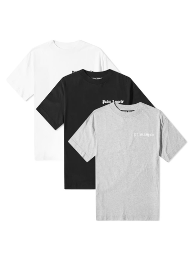 Majica Palm Angels Logo Tee - 3 Pack Večbarvna | PMAA070C99JER0018484
