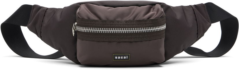 Torbice za okoli pasu sacai Sacai Pocket Belt Bag Rjava | 25-01019S