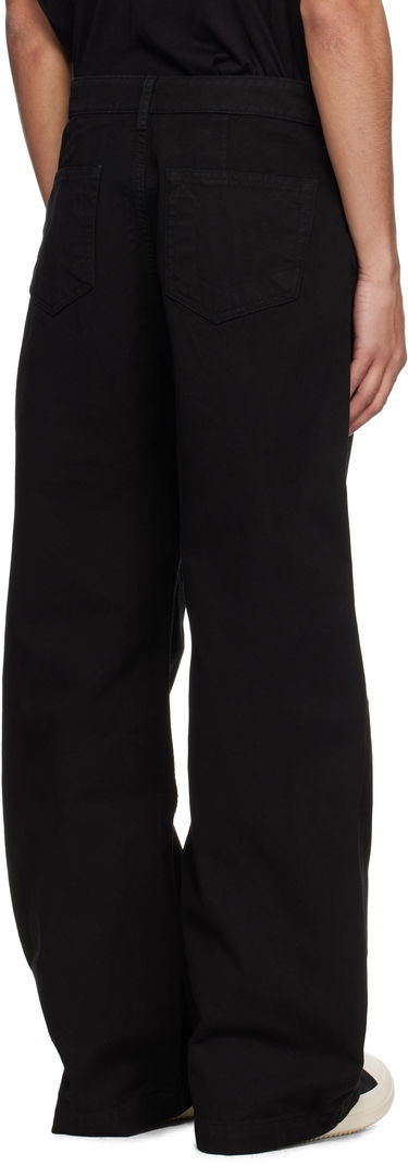 Kavbojke Rick Owens Rick Owens DRKSHDW Hollywood Geth Jeans Črna | DU01E3351 CVS, 2