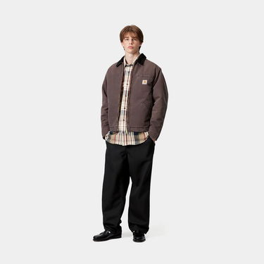 Hlače Carhartt WIP Carhartt WIP Ray Single Knee Pants Rjava | I035635_2, 3